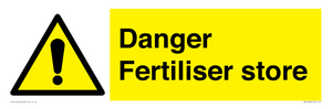 Danger Fertiliser store